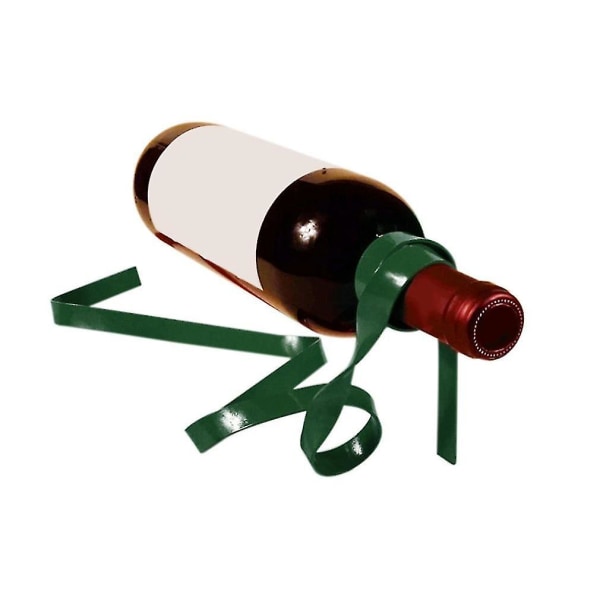 Magic Suspended Ribbon Wine Reol Novelty Iron Holder