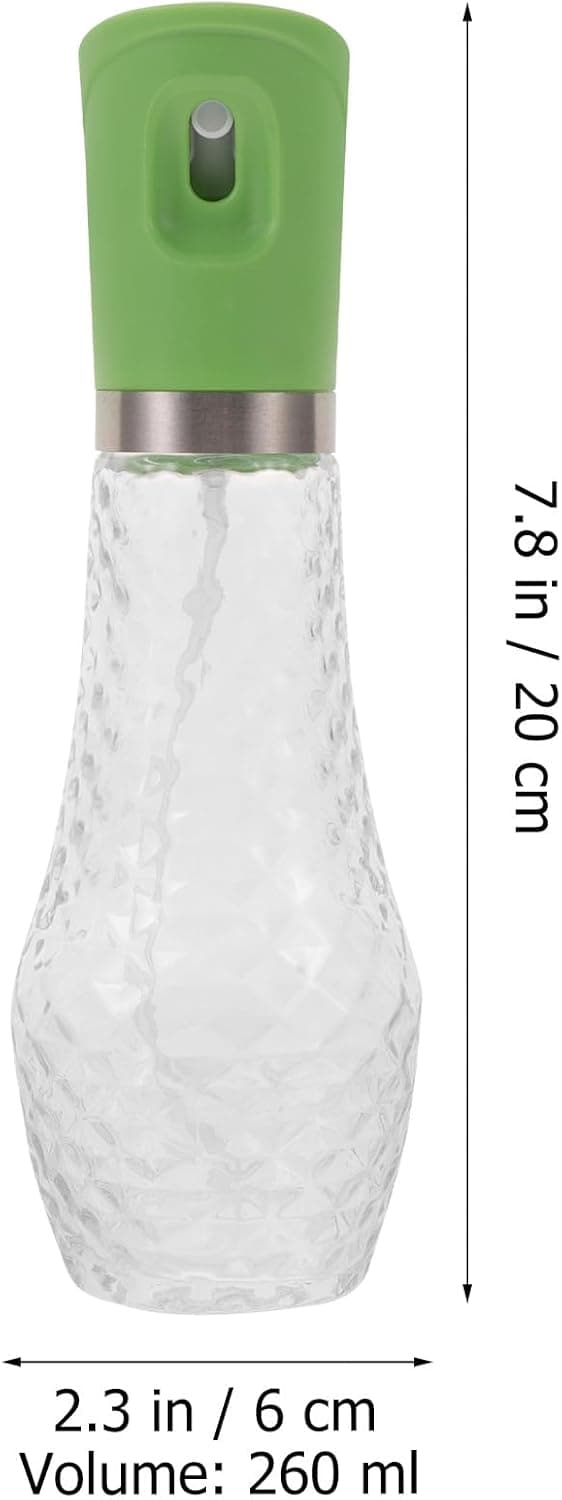 260 ml oliesprøjte oliedispenserflaske glas og PP-materiale enkelt design nem at bruge