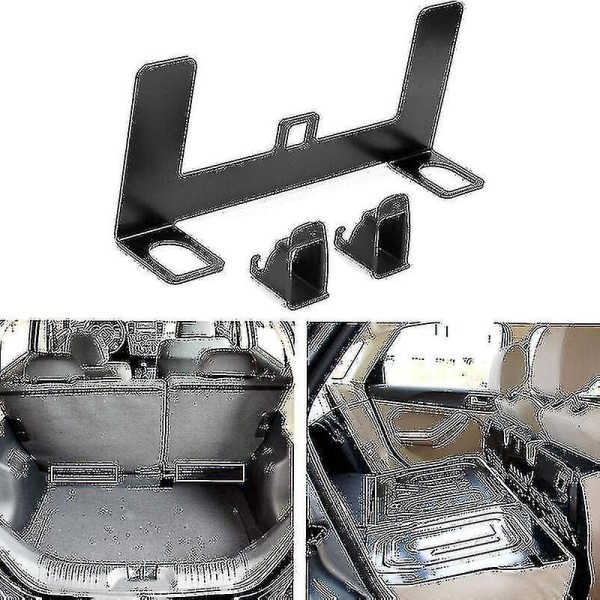 Universal bilbarnesædets ankermonteringssæt til Isofix bæltestik, sort