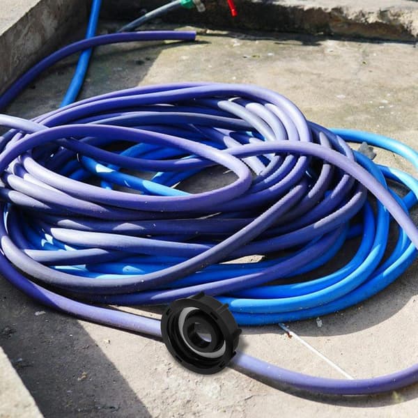 2 stk. plast IBC-beholderadapter 3/4 tommer BSP hungevind tankforbindelse