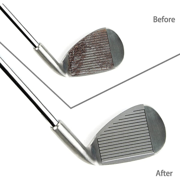 3 Pack Golf Club Brush Groove Cleaner Bærbart rengøringsværktøj