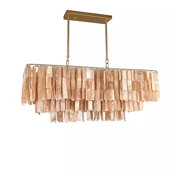 77cm Hängande Lykta Design Chandelier Metall Mässing Klassisk