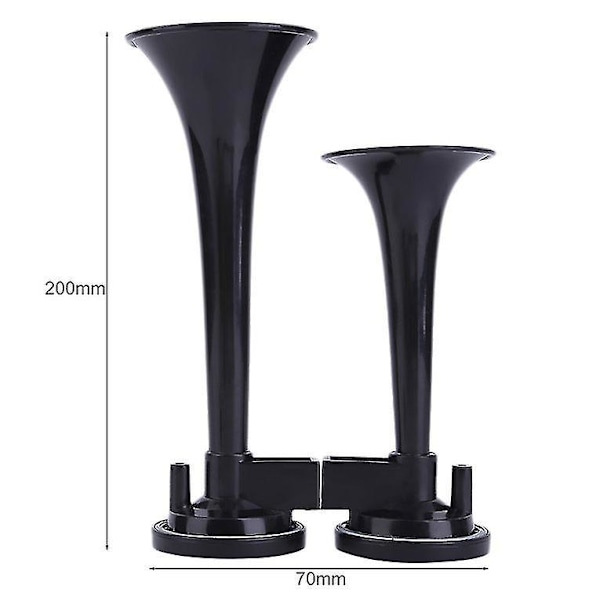 12V 150db Dobbelt Trompet Luft Horn til Motorsykkel for Bil