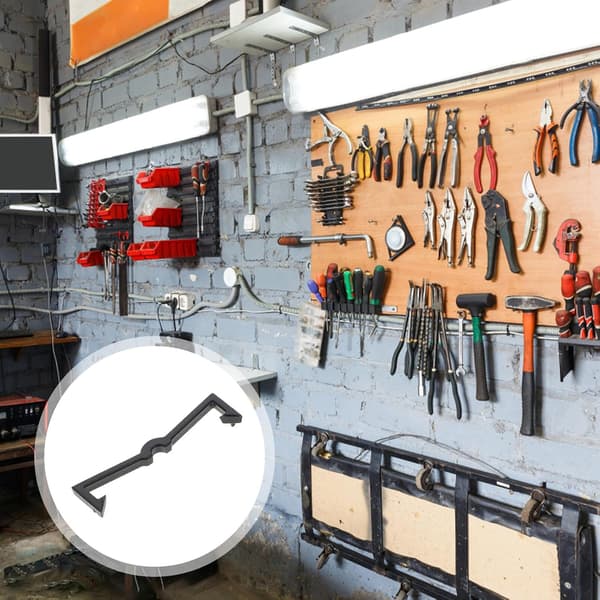 120 st Pegboard Hook Locks Plast Peg Hook Fixer Display Organizer Retainer Clips f