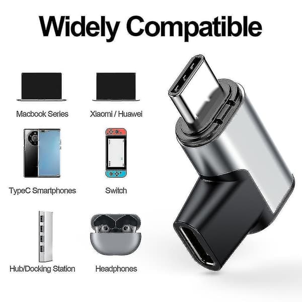 Metall 24-pins Magnetisk USB Type C Adapter