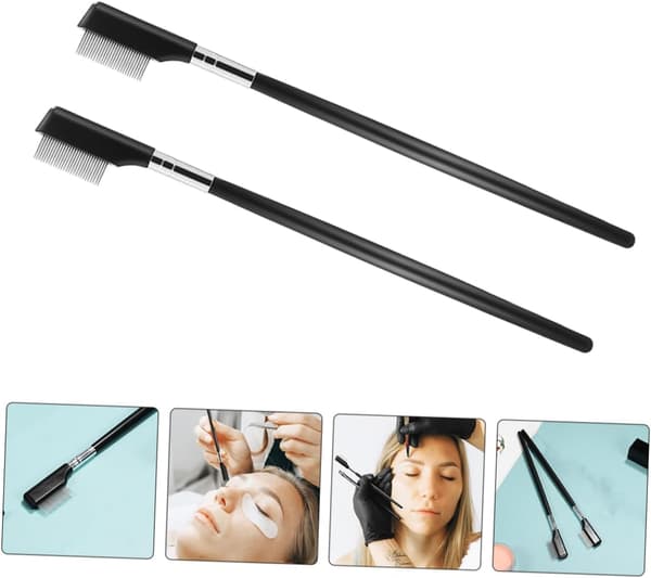 4 stk. makeup øjenvippebørste øjenvippebørste til kvinder skønhedsværktøjer vippekam separator