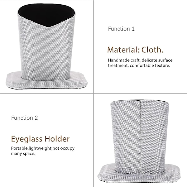 2-pack Glasögonhållare Stativ Spectacle Holder Solglasögonhållare Display Stativ För Skrivbord (blå)