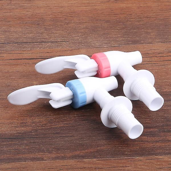 Universal Storlek Trycktyp Plast Varmvatten Dispenser Kran Tap Utbyte 2st