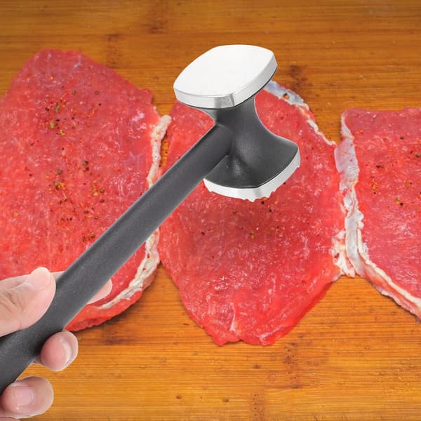 Multifunktionel køkkenkødhammer med ergonomisk design