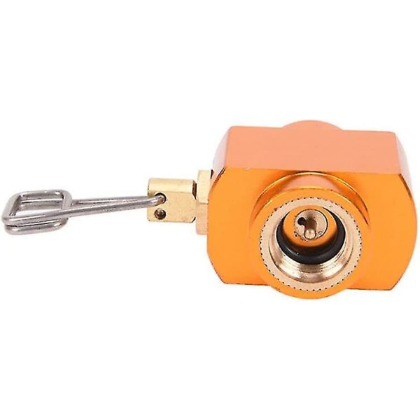 Gasskomfyr Adapter Gassbesparende Shifter Fylling Adapter Gass Camping Komfyr Sylinder 1 stk