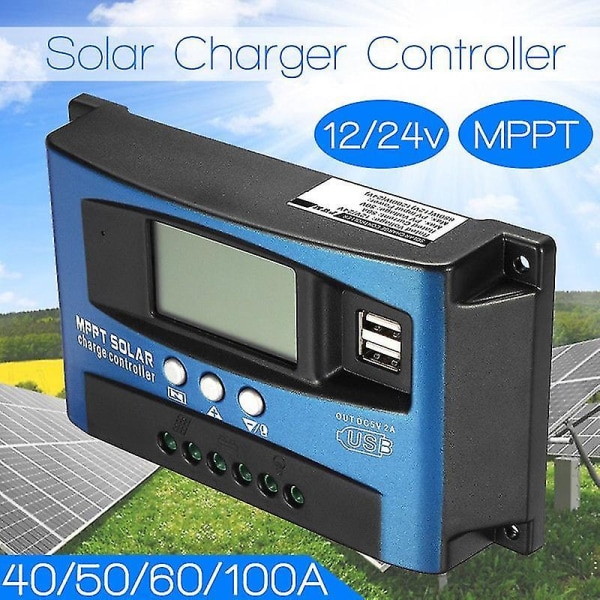 MPPT Autofokus Intelligent Solar Controller 30-100A