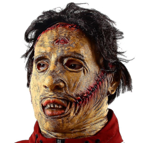 Texas Chainsaw Massacre Leatherface Mask Halloween Horror Maskeradfest Cosplay Latexmasker