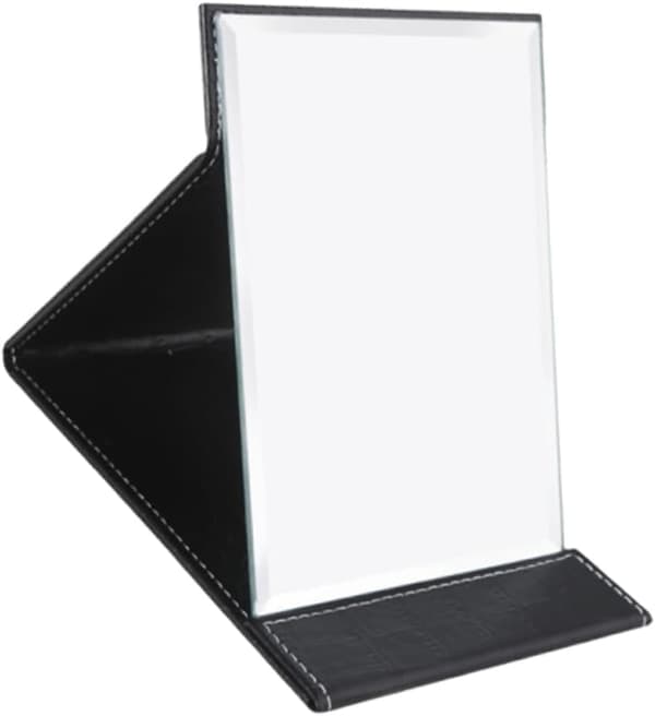 Sammenfoldeligt makeup-spejl Kompakt bærbart spejl til rejsebadeværelsesbrug Minimalistisk modedesign