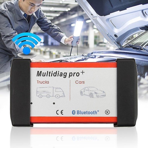 Multidiag Pro+ OBD-diagnostiikkaskanneri autoille, kuorma-autoille ja muille ajoneuvoille