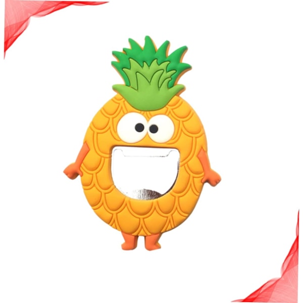 Pullonavaaja Jääkaappimagneetti Tarra Ananas Jääkaappimagneetti Magneettitarra Koti