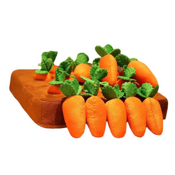 Seek Carrot Farm Hundeleke Sakte fôring Stress Release