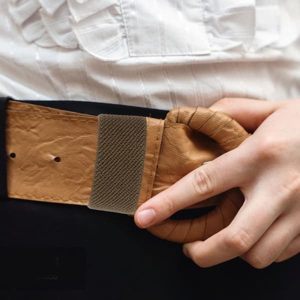 10 STK Elastisk Belteholdere Sett Elastisk Belteholdere Sett i Khaki Svart Kaffe Hærblå