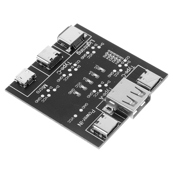 USB-kabeltester USB-C-tester Datakabelkontroller Kortslutningstestkort
