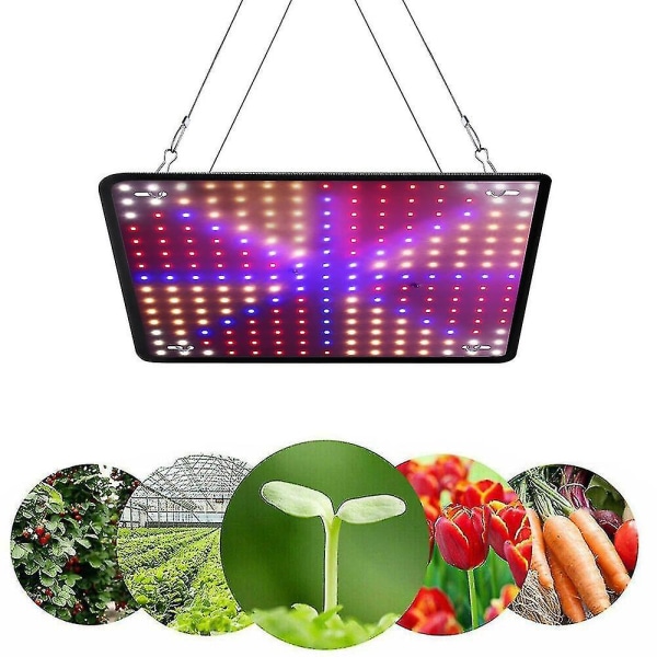 1 stk 1000w Full Spectrum Indendørs Led Grow Lampe 225 Led