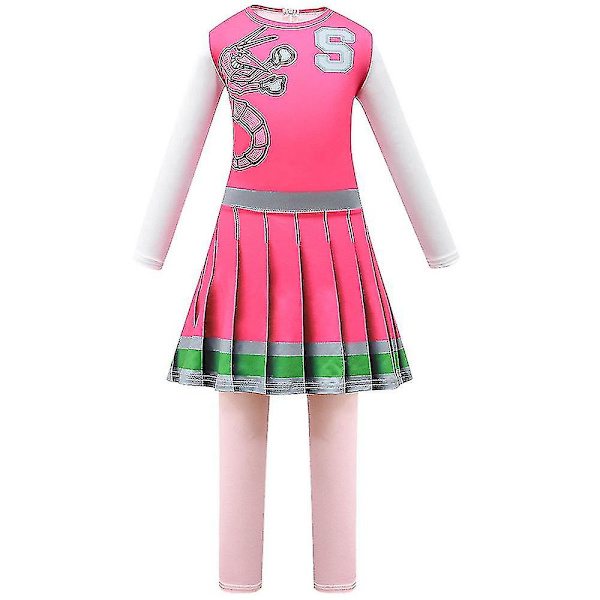 High 2 Kostyme for Jenter - Cheerleader Fancy Up 6-7 Years