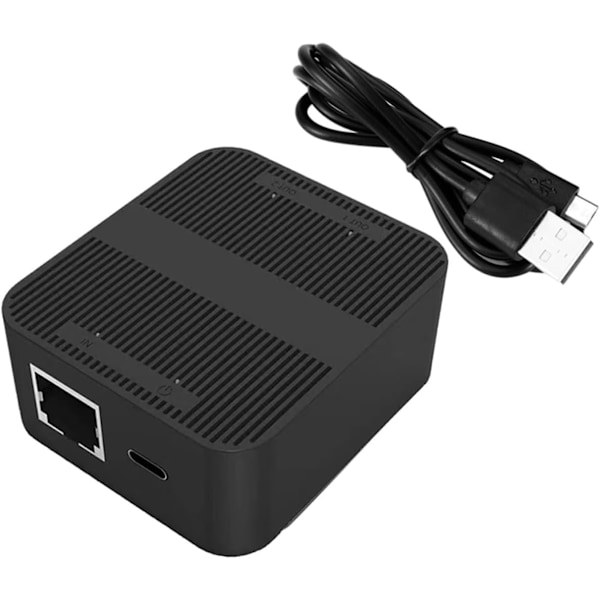 100 Mbps Ethernet Splitter 1 til 2 Nettverk Splitter Rask Dataoverføring