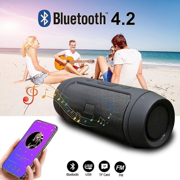 Vattentät bärbar högtalare Mini Bluetooth musikbas