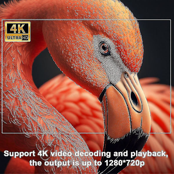 Projektor 4k Android 11hy300 Dobbel Wifi6 200 Ansi Allwinner H713 Bt5.0 1080p 1280*720p Kino Utendørs Bærbar Projektor