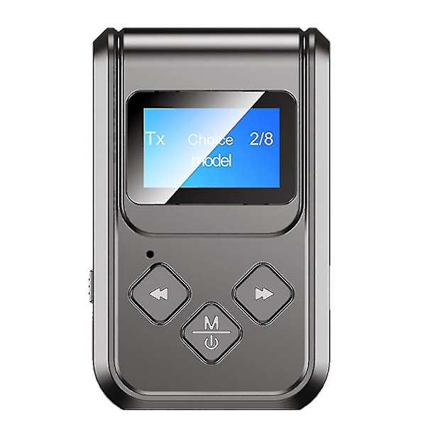 Bluetooth Adapter LED Skærm Trådløs Lyd Bluetooth 5.0 Sender