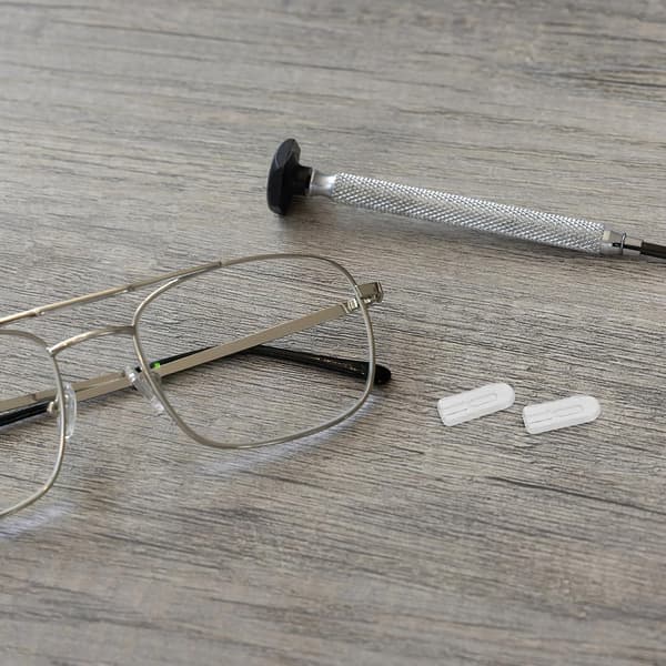 20 par mjuka näskuddar i silikon för glasögon, utbytesdelar, halkfria och svettresistenta kuddar