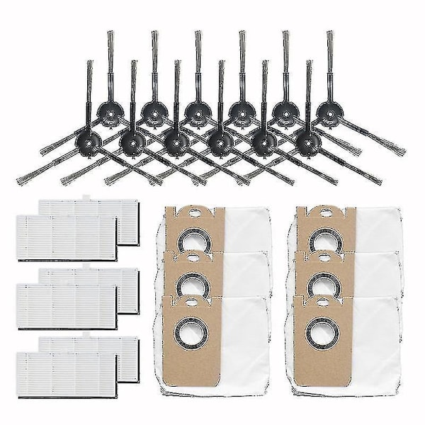 Proscenic M7 Robotdammsugare Filter Borstar Påsar