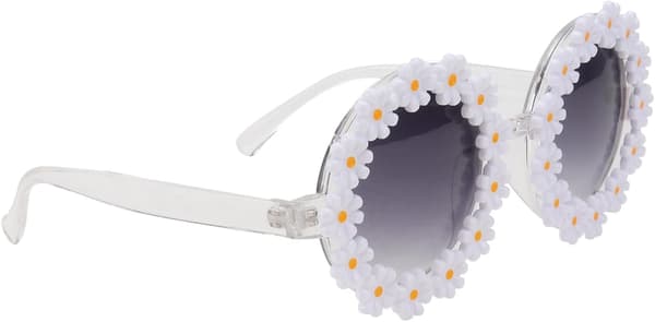 Hawaii Blomsterdekor Solglasögon för kvinnor, Gradientlins UV-skydd Mode Glasögon