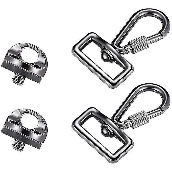 Snabbmonteringsmetallskruv och SLR-kameraskulderremkrokset