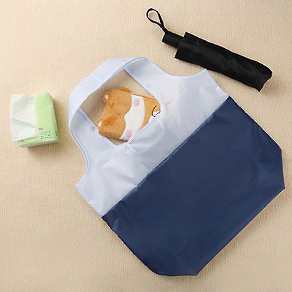 Tote Bag med Fint Håndværk, Foldbar, Tyk, Mode til Supermarked - Vinrød
