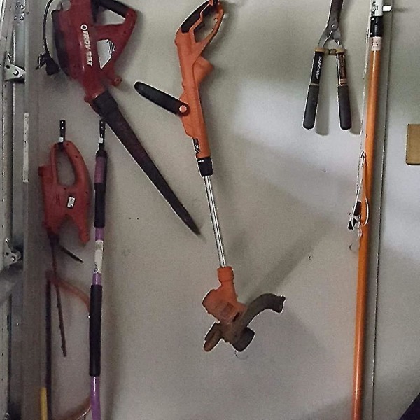 Garageförvaring Tunga J-Krokar, 6-pack Väggmonterade Stålverktyg Hängare Present