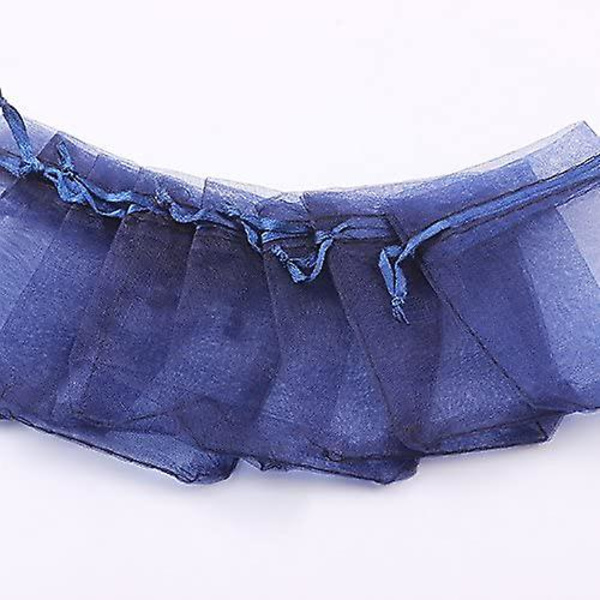 Organza-pussi Korupussi Organza-karkkipussi Häälahja Syntymäpäiväjuhlat Pussit Pakkaus 100 8*10cm