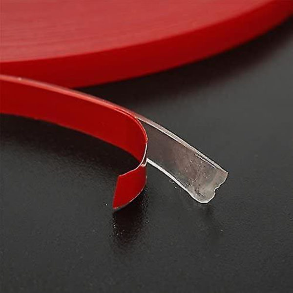 2-pak Super Sticky Dobbeltsidig Klar Tape Håndverk