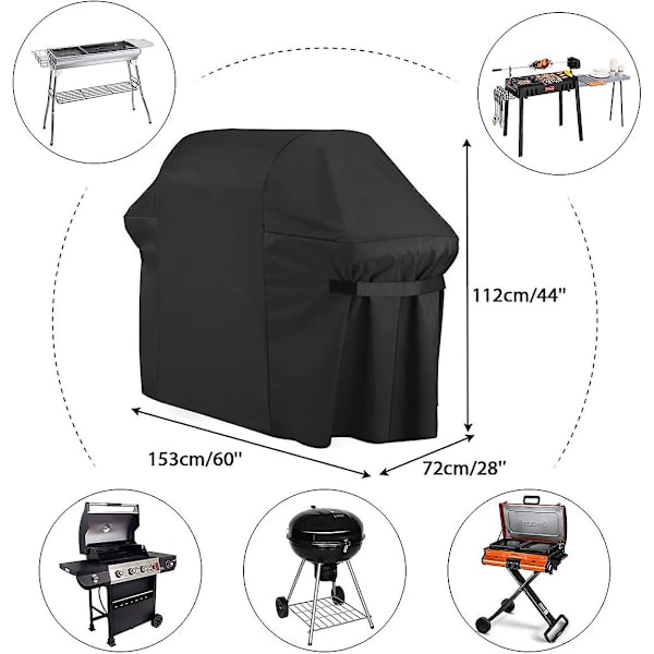 Vattentät Grillskydd, Skyddande Tält för BBQ Grill UV-skydd