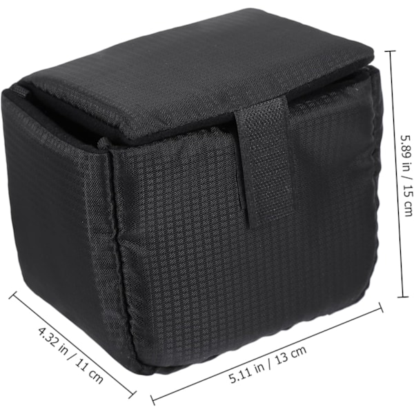 2 st Polyester Linspåse Väska för DSLR Kameralins Vattentät Stötsäker SLR Fodral Skydda Din Utrustning