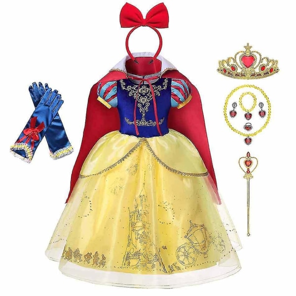 New Princess Cosplay Costume for Children Clothes