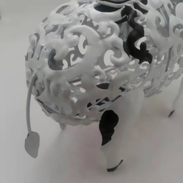 Daisy Cow Havefigur Intelligent Lampe Vandtæt 28x11x18cm