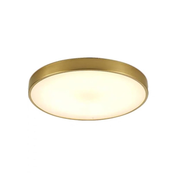 30cm Enkla Design Spolmonterade Lampor Metall Mässing Modern