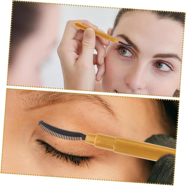 8 stk. silikone øjenvippebørste Mascara Wands Vippeapplikatorer Makeupbørster