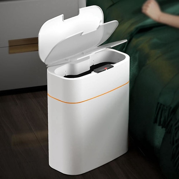13l Smart Sensor Automatisk Skraldespand Hjem Inductions Skraldespand Toilet Vandafvisende Smal Søm Senso