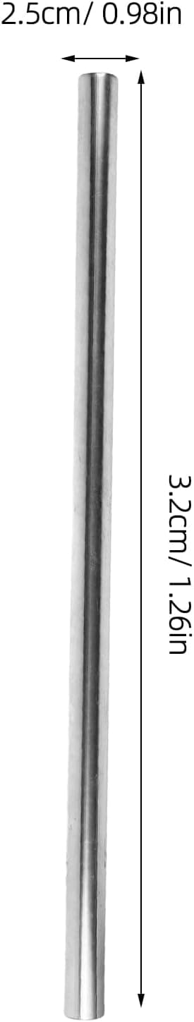 Mannekengerstatning Rustfri Stål Stang 50cm for Halvkropps Mannekengstativ Tilbehør