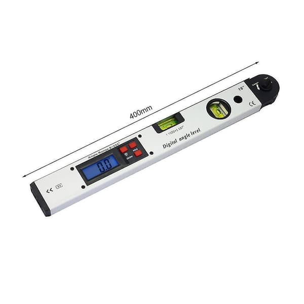 400mm Elektronisk Laser Nivå Digital Vinkelmåler