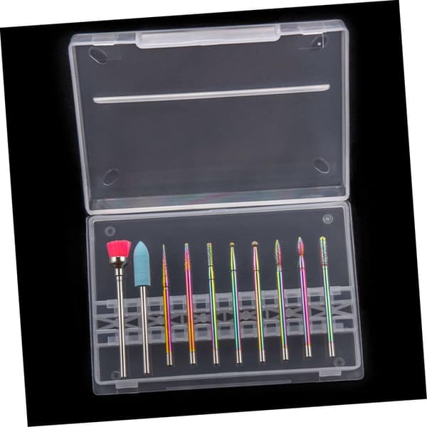 Manicure Kit Neglebor Hoveder til Negleslibemaskine