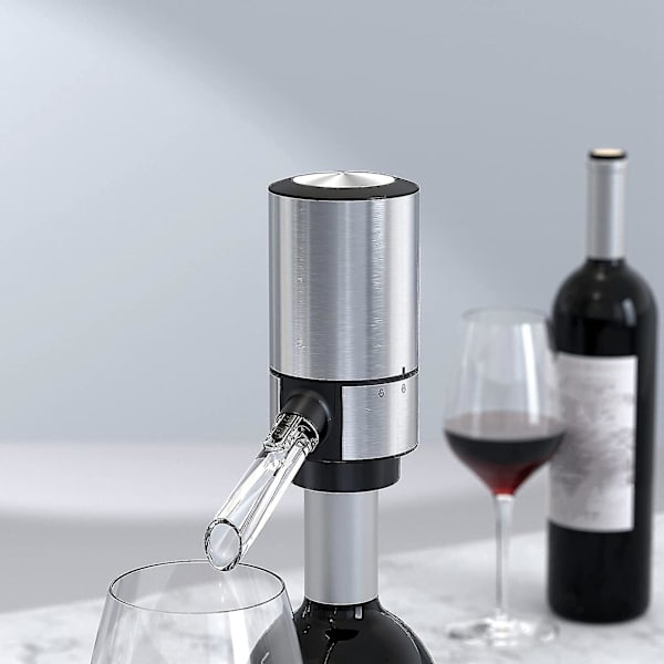 Vinaerator, Elektrisk Vinfylder, Automatisk Vinaerator Fylder (1 Styk Sølv