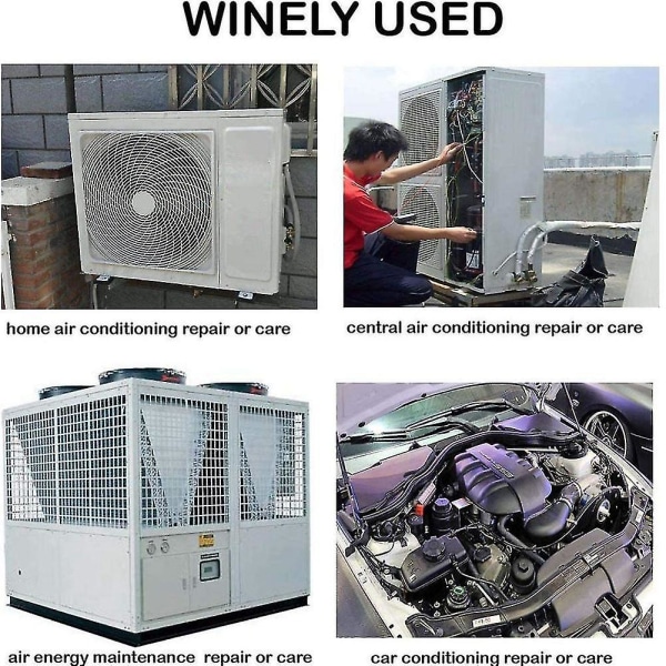 HVAC AC Ventilkernefjerner 5/16 Tommer 1/4 Tommer Installationsværktøj Til Bil