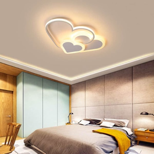 Moderne LED Taklampe Hjerteform Barnerom