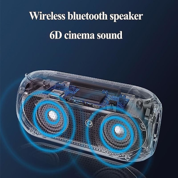 LED-skärm bärbara högtalare Bluetooth kolumn utomhus